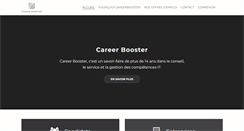 Desktop Screenshot of careerbooster.fr